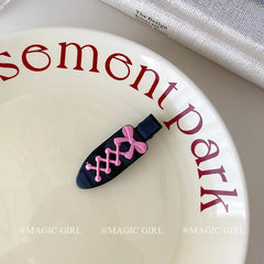 Sweet Cute Candy Color Hair Clips for Girls Bowknot Fashion Trendy Stylish Simple Haarspange for Women Ladies Hair Accessories