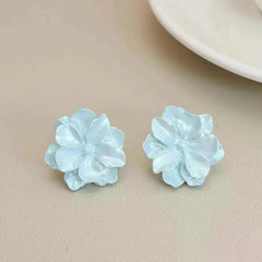 Women Hot Sale Classic Flower Shape Small Stud Earring Sweet Fashion Gentle Luxurious Bulk Order Jewelry Accessories for Daily