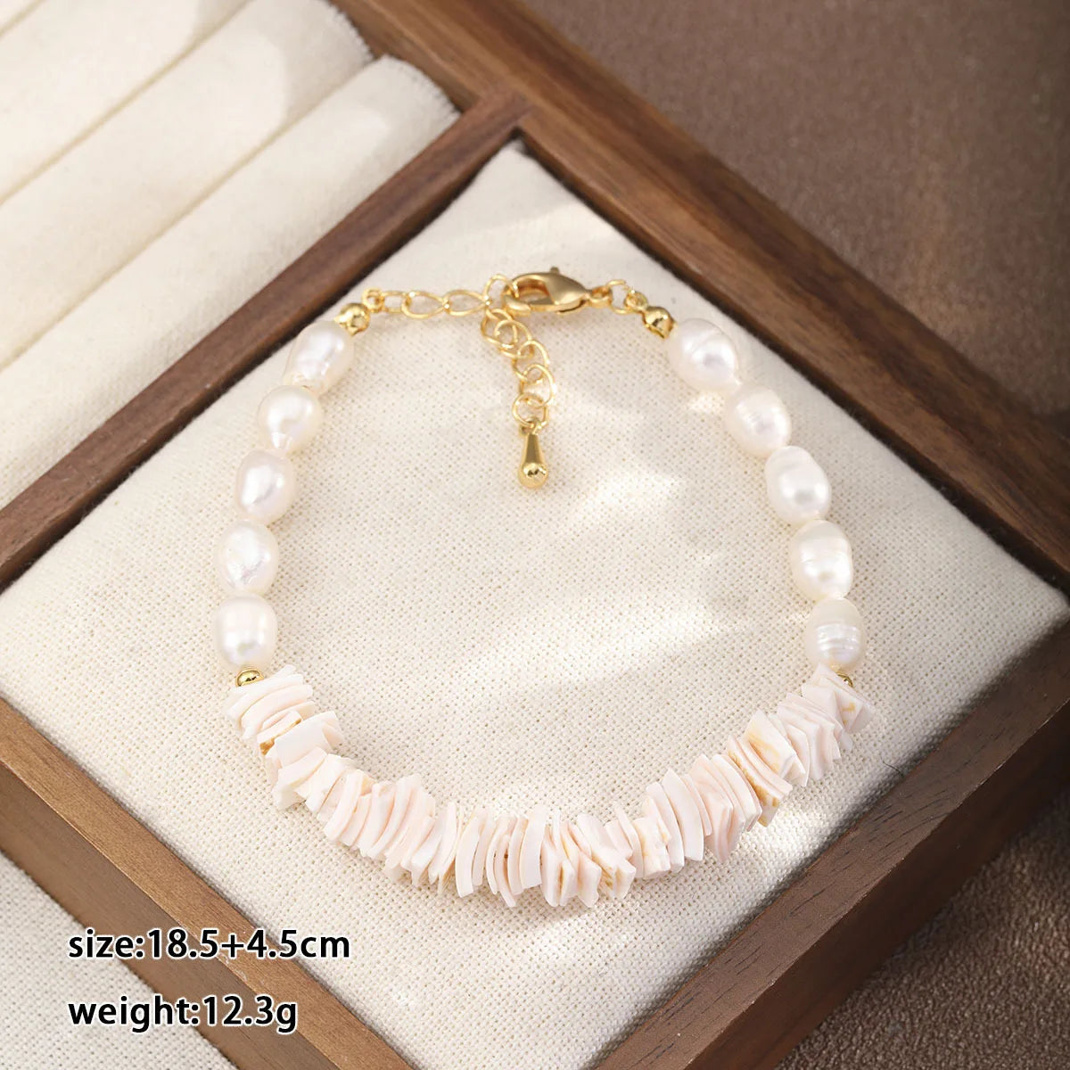 Fashion Shell Conch Beads Bracelets for Girls Sweet Elegant Simple Jewelry for Women Ladies Wholesale China Manufacturer Bulk