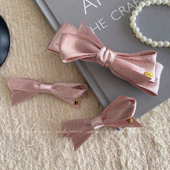 Classic Solid Color Pink Minimalistic Hair Clips for Girls Princess Style Haarspange Barrettes for Women Lady Hair Accessories