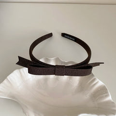 Ladies Grid Dots White Blue Slim Headbands Fashion Elegant Simple Lightweight Bulk Order in Stock Hairbands Accessory for Daily