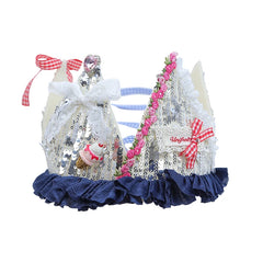 Fashion Luxurious Glitter Sparkle Head Band for Baby Girls Birthday Bowknot Sweet Hair Band for Kids Children Hair Accessories