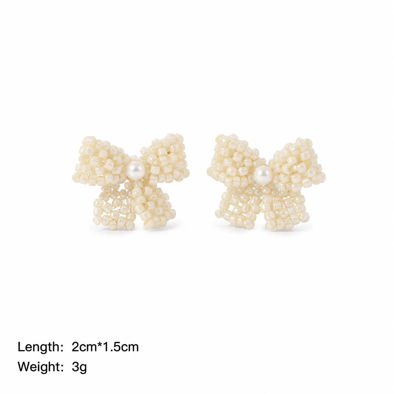Fashion Pearl Butterfly Bowknot Stud Earrings for Girls Sweet Elegant Trendy Jewelry for Women Ladies Wholesale China Factory