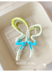 Candy Color Fashion Cute Sweet Hair Claw Clips for Girls Butterfly Kawaii Haarspange Clutch for Women Ladies Hair Accessories