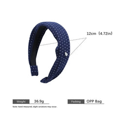 Fashion Simple Polka Dot Heart Shaped Scrunchies for Girls Trendy Elegant Graceful Hair Ties for Women Ladies Hair Accessories