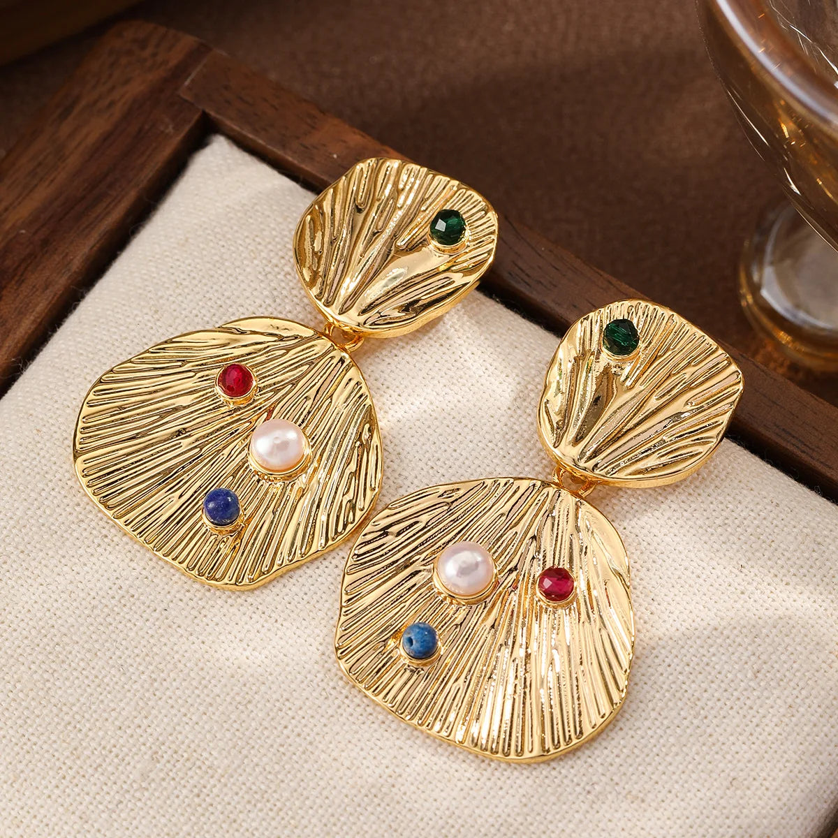 Women New Design 18k Gold-plated S925 Silver Earring Gold Elegant Fashion Trendy Factory Price in Stock Jewelry for Female Daily