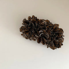 Elegant Classic Leopard Print French Style Banana Hair Clips for Women & Girls Daily Use Accessory Stock