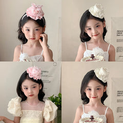 Girly Aesthetic Solid Color Imitation Pearl Bowknot Alligator Clips Headbands Sweet Fashion in Stock Hairband Clips Accessories