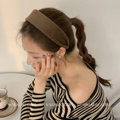 Women Lightweight High Quality Wide Hairbands Fashion Graceful Simple Customized Bulk Order in Stock Daily Headbands Accessories