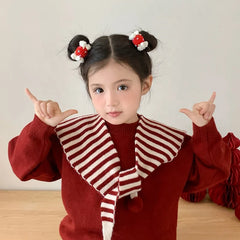 Fashion Sweet Candy Cute Scrunchies for Baby Girls Elegant Kawaii Hair Ties for Kids Children Hair Accessories Chic in Stock