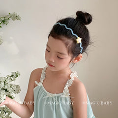 Sweet Cute Fashion Simple Star Heart Shaped Head Band for Baby Girls Kawaii Fashion Hair Band for Kids Children Hair Accessories