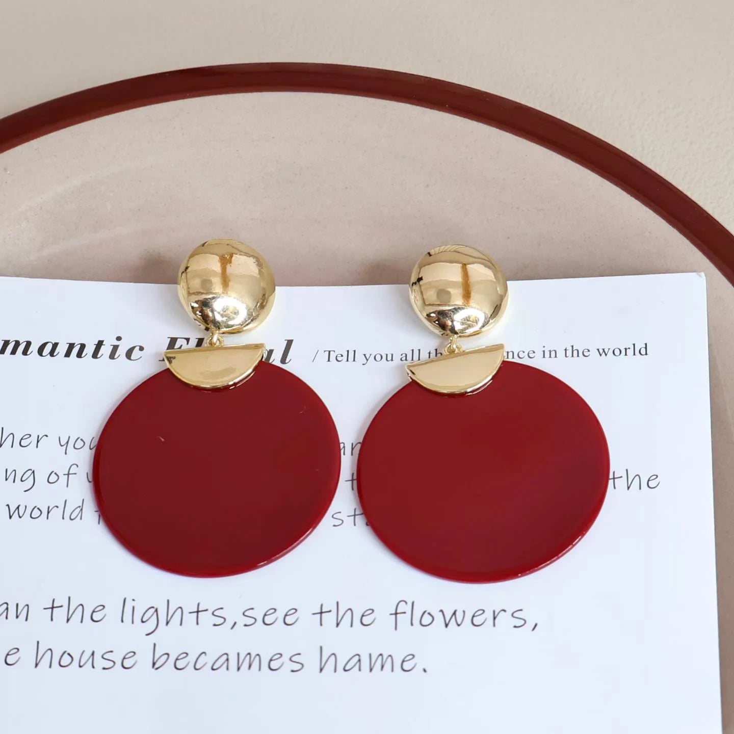 Fashion Sweet Cute Ping Pong Drop Earrings for Girls ELegant Kawaii Trendy Stylish Jewelry for Women Ladies Accessories Bold