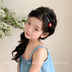 Minimalistic Heart Shaped Cute Sweet Head Bands for Baby Girls Chic Classic Hair Bands for Kids Hair Accessories in Stock