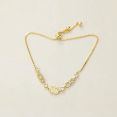 Women Slim Rhinestone New Design Chain Necklace Fashion Trendy Glitter Customized Bulk Order High Quality Jewelry Accessories