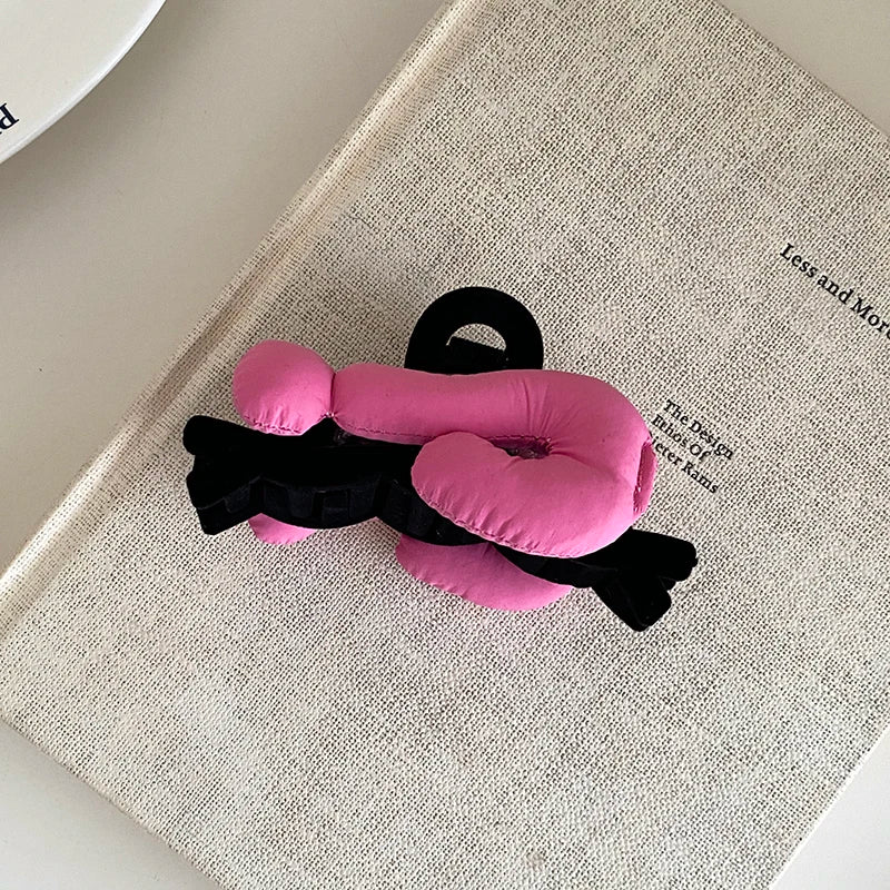 Women Female Solid Color New Design High Quality Fashion Chic Minimalistic Wholesale in Stock Hair Claws Clips Hairpin Accessory