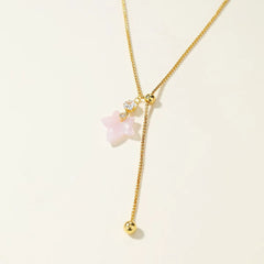 Fashion Refined Dainty Glamorous Necklaces for Girls Elegant Graceful Jewelry for Women Ladies Accessories Wholesale Chic