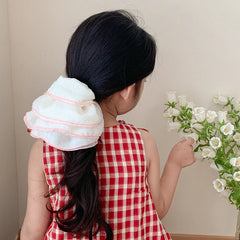 Kids Multiple Layer Simple Ponytail Holder Scrunchies Chic Fashion Elegant Wholesale in Stock Hair Ties Accessories for Children