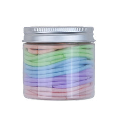 Solid Color Simple Minimalistic Scrunchies for Baby Girls Fashion Trendy Hair Ties for Kids Children Hair Accessories in Stock
