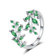 The opening is adjustable. / Green
