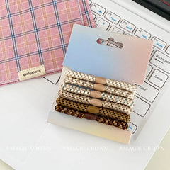 High Quality Elastic Scrunchies for Women and Girls Minimalist Hair Ties in Multiple Colors Casual Hair Accessories