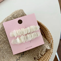 Hot Sale High Quality Fashion Minimalistic Hair Claw Accessories Solid Color Small Alligator Clips for Women Wholesale Carton
