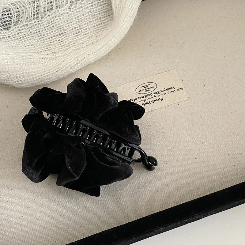 Fashion Solid Color Simple Minimalistic Hair Clips for Girls Elegant Graceful Banana Clips for Women Ladies Hair Accessories