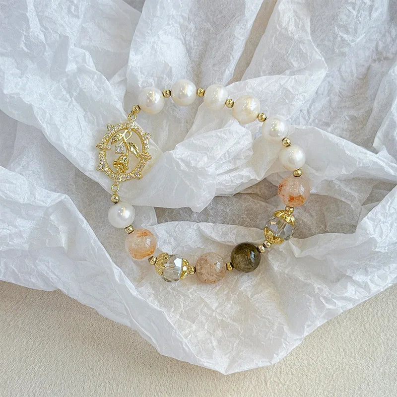 Women Simple Trendy Imitation Pearl Beads Bracelet Factory Price Low MOQ in Stock Fashion Elegant Jewelry for Female Daily Use