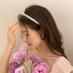 Fashion Sweet Glitter Sparkle Head Bands for Girls Princess Style Minimalistic Chic Hair Bands for Women Ladies Hair Accessories