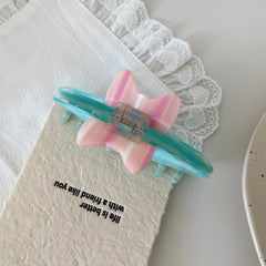 Cute Sweet Bowknot Hair Claw Clips for Girls Acetate Fashion Stylish Lightweight Daily Use Women Hair Accessories in Stock