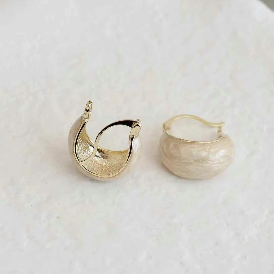 Female Circle Shape New Design Mini Small Hoop Earring Fashion Elegant Graceful Luxurious Bulk Order Causal Jewelry Accessories