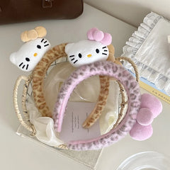 Girls Cat New Design Wide Headbands Sweet Cute Fashion Customized in Stock Hairbands Accessories for Women Holiday Causal Daily
