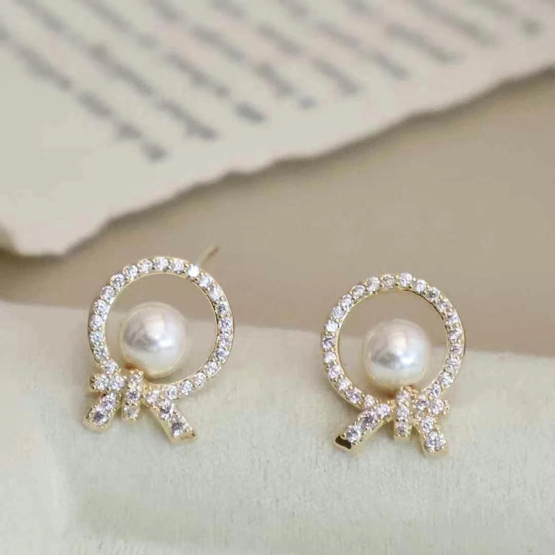 Fashion Cute Sweet Cherry Fruit Drop Earrings for Girls Luxury Glitter Art Deco Jewelry for Women Ladies Accessories Wholesale