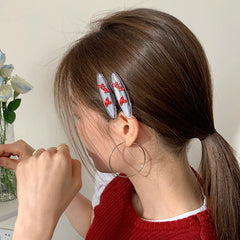 Cute Sweet Animals Peppy Dog Cartoon Hair Clips for Girls Fashion Trendy Letter Alligators for Women Ladies Hair Accessories