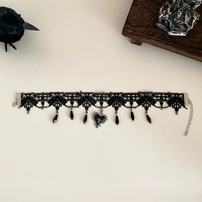 Female Solid Colored Halloween Festival Necklace Celebration Fashion Elegant Bulk Order in Stock Collarbone Necklace Accessories