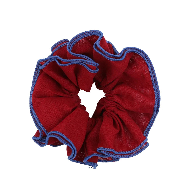 Fashion Sweet Cute Elegant Scrunchies for Baby Girls French Style Graceful Chic Hair Ties for Kids Children Hair Accessories