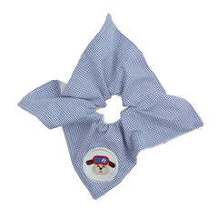 Animals Plaid Peppy Scrunchies for Baby Girls Simple Fashion Minimalistic Hair Ties for Kids Children Hair Accessories in Stock