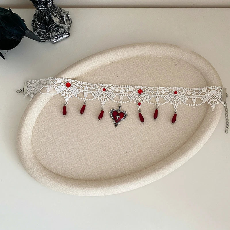 Female Solid Colored Halloween Festival Necklace Celebration Fashion Elegant Bulk Order in Stock Collarbone Necklace Accessories