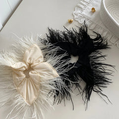 Luxurious Magic Crown Solid Color Chic Exaggerated Scrunchies Girls Fashion Elegant Handmade Lightweight High Hair Ties Hair