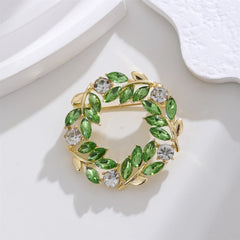 Fashion Glitter Rhinestone Sweet Brooches for Girls Elegant Dainty Charms Pins Jewelry for Women Ladies Accessories Hot Sale