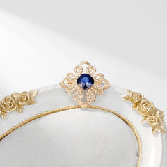 Fashion Vintage Luxury Glitter Rhinestone Brooches for Girls Trendy Glamorous Dainty Pins Jewelry for Women Ladies Accessories