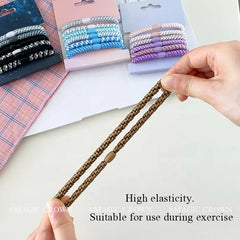 High Quality Elastic Scrunchies for Women and Girls Minimalist Hair Ties in Multiple Colors Casual Hair Accessories