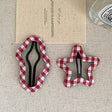 Pink Grid Star Set