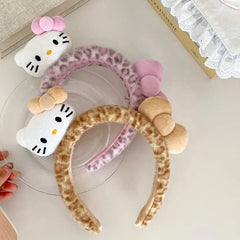 Girls Cat New Design Wide Headbands Sweet Cute Fashion Customized in Stock Hairbands Accessories for Women Holiday Causal Daily