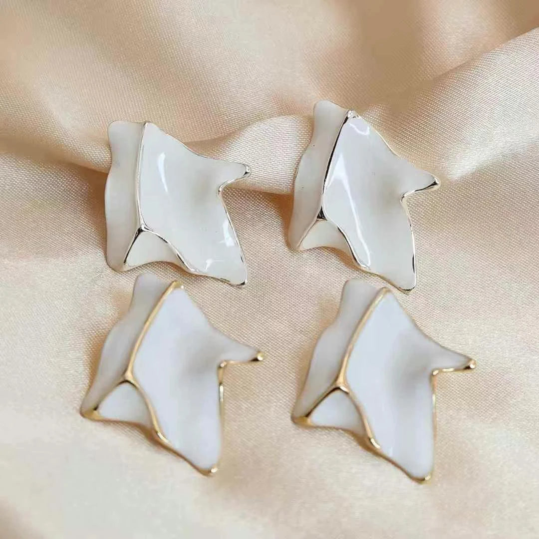 Women Creative Design Irregular Shape Medium Drop Earring Fashion Elegant Luxurious Wholesale Jewelry Accessories for Holiday