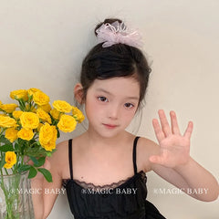 Sweet Princess Style Glitter Crown Bowknto Hair Clips for Baby Girls Elegant Graceful Chic Alligators for Kids Hair Accessories