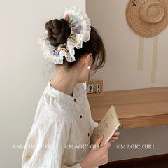 2025 Hot Sale Chic French Style Hair Ties for Women Elegant Hair Accessories for Ladies Ponytail Scrunchies for Girls & Women