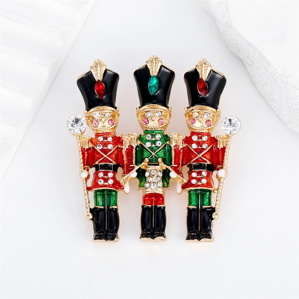 Fashion Carnival Sweet Brooches for Girls Trendy Glamorous Charms Pins Jewelry for Women Ladies Female Accessories Wholesale