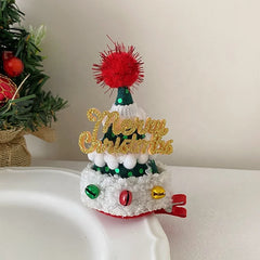 2025 Christmas Tree Letter Glitter Hair Clips for Baby Girls Cute Sweet Alligators for Kids Children Hair Accessories in Stock