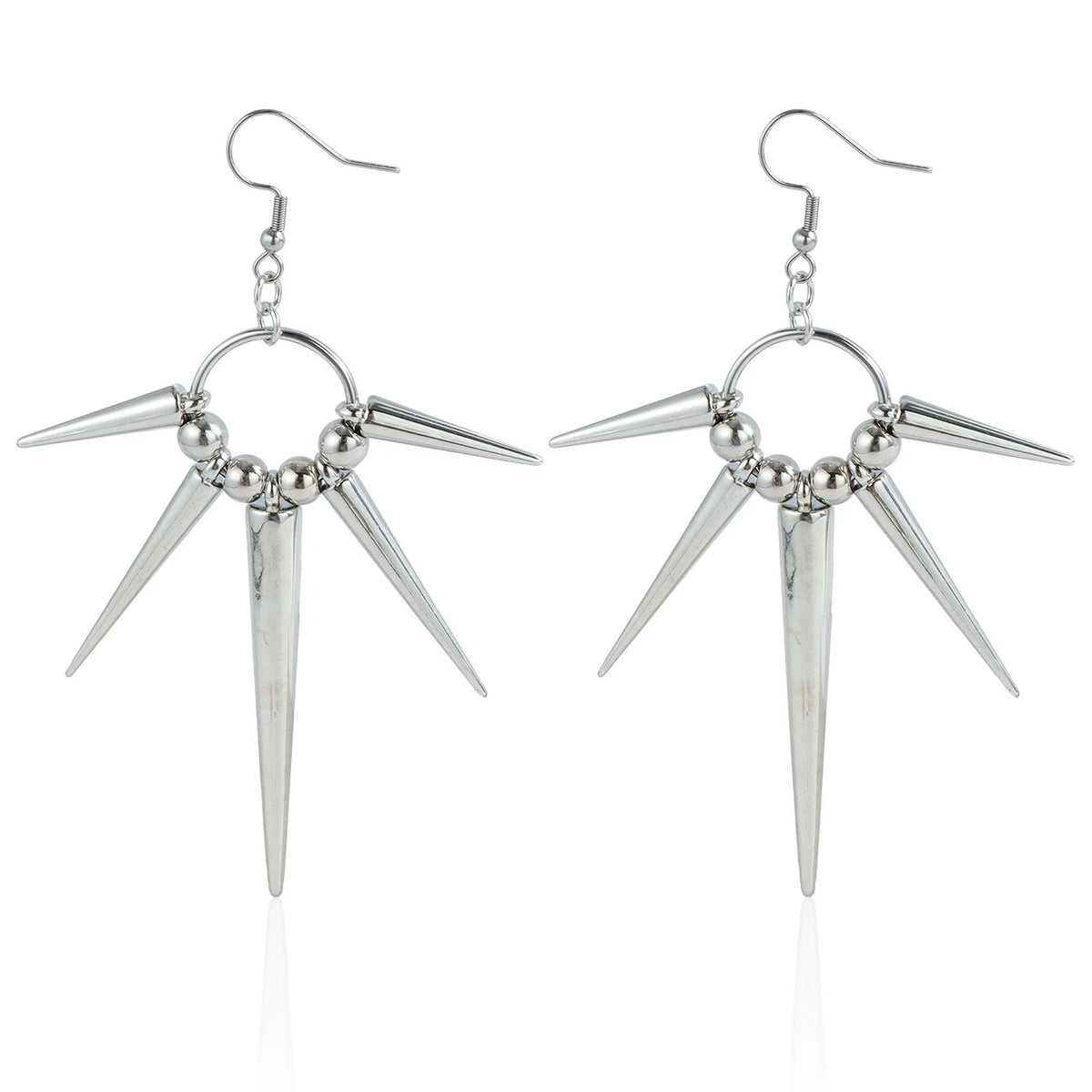 Fashion Simple Punk Spicy Minimalistic Drop Earrings for Girls Glamorous Charms Trendy Jewelry for Women Ladies Accessories