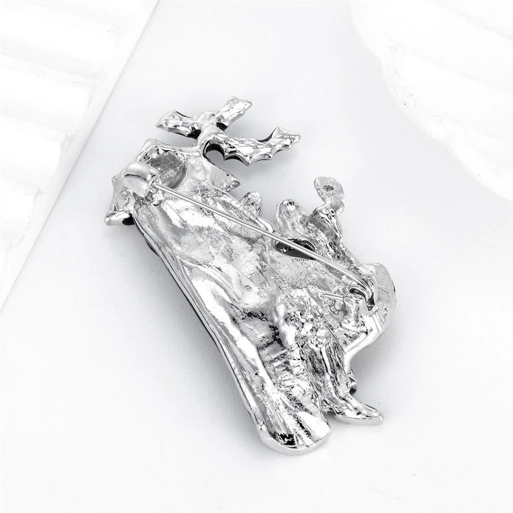 Fashion Cartoon Stylish Brooches for Girls Glamorous Charms Trendy Pins Jewelry for Women Ladies Accessory Wholesale New Design